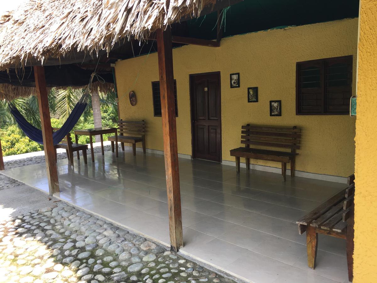 Ecohostal Palmares Del Rio Guachaca Exterior foto
